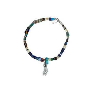 Ty Turquoise + Shell Bracelet