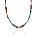 Whitney Turquoise & Trade Bead Necklace