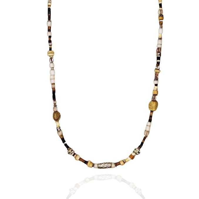 Brooke Shell and Silver Necklace