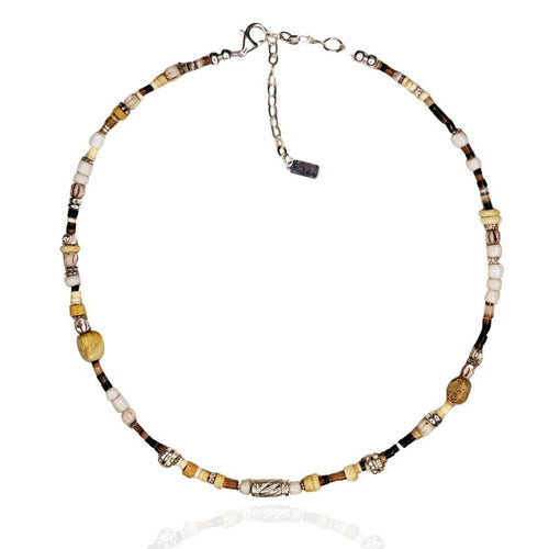 Brooke Shell and Silver Necklace