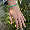 Age Turquoise & Sterling Bayonet Bracelet