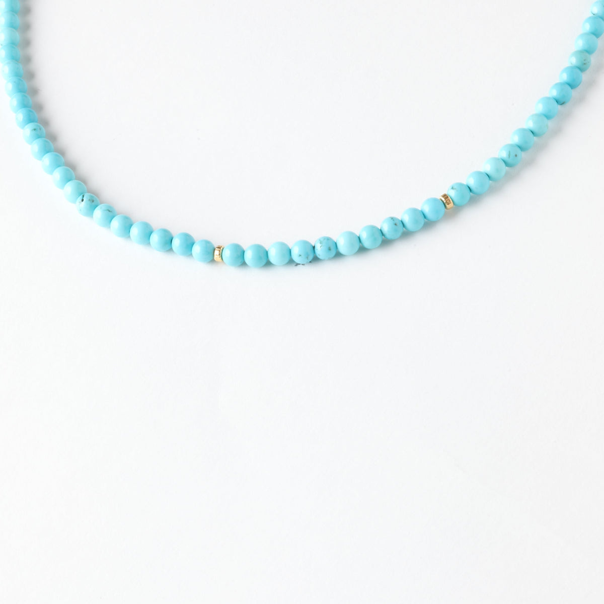 Open Road Turquoise x Gold Toggle Necklace - Everyday