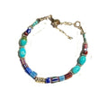 Whitney Turquoise & Trade Bead Bracelet
